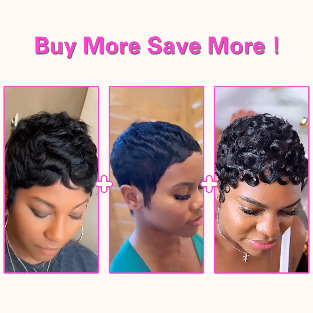 Bequeen Pixie Cut Wig Special Style - Image 5